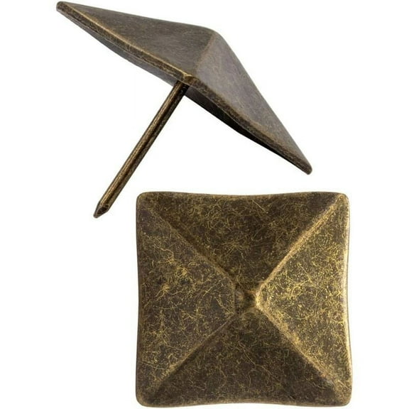 Decorative Upholstery Tacks, Easy Installation Enhances Your DIY Projects, Vintage Style Furniture Nails For Door Sofa (10 Pack)