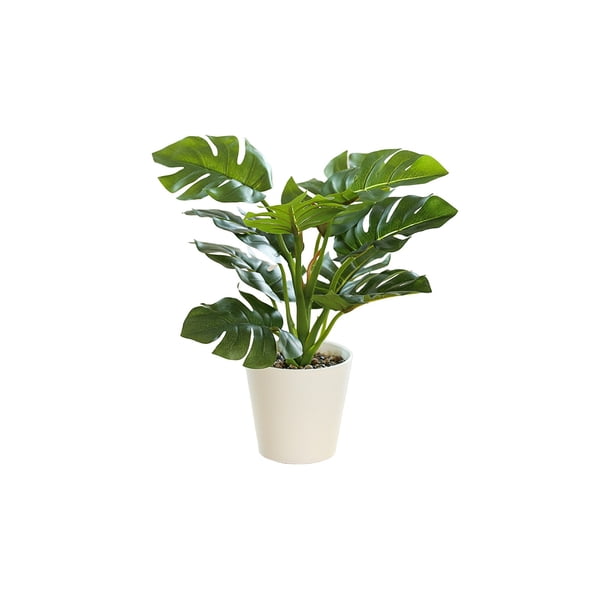 Macetas para Plantas Simulación Monstera Deliciosa Liebm Maceta Casa Sala de Estar Decoración Maceta Fresca Pequeña Planta Verde Plantas Falsas Decoraciones Del Hogar para la Sala de Estar