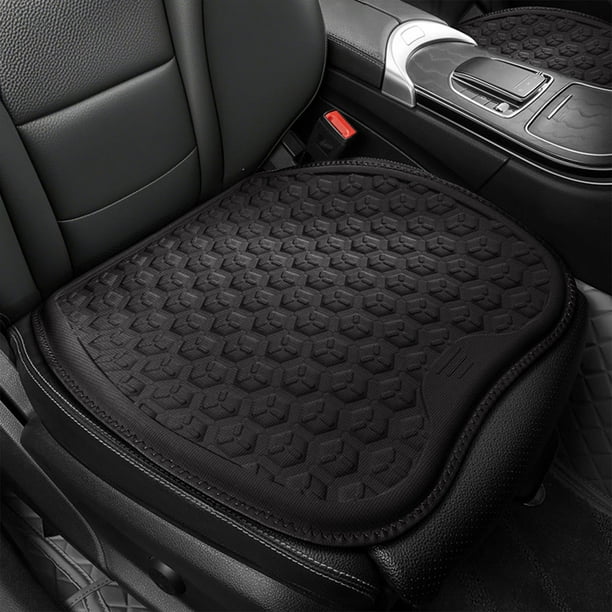 pstuiky Cojín de gel frío para asiento de coche almohadilla para pedos almohadilla de oficina transpirable y cómoda almohadilla de tela fría para todo tipo de climas.
