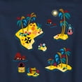 thumbnail image 3 of The Spongebob Movie: Search For Squarepants - Pirate Map Oversized - Youth Short Sleeve Graphic T-Shirt, 3 of 6