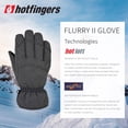 thumbnail image 5 of HOTFINGERS Flurry ll Ladies Alpine Sport Fabric Gloves, Color: Dark Heather Gray, Size: M, 5 of 5