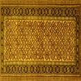 thumbnail image 1 of Ahgly Company Indoor Square Persian Yellow Traditional Area Rugs, 8' Square, 1 of 4
