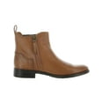 thumbnail image 3 of Franco Sarto Womens Linc Leather Ankle Chelsea Boots, 3 of 3