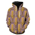 thumbnail image 1 of Abstract Geometric Patterns Men's Zipper Hoodies 3D Printed Oversized Tops Casual Long Sleeve Harajuku Spring With Hood Jackets, 1 of 5