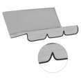 thumbnail image 3 of Garden Swing Seat Cover Patio Accessory Garden Swing Sunscreen Cushion Protection Bench Covers Gray, 3 of 9
