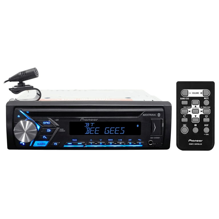 PIONEER Autorradio CD / USB / BT PIONEER DEH-3900BT Radio CD con  sintonizador RDS, Bluetooth, entrada auxiliar y USB. Soporta control  directo de iPod/iPhone: 139,15 € - RECAMBIOS NN