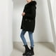 thumbnail image 5 of Chaquetas y abrigos casuales con capucha de manga larga para mujer, chaqueta acolchada de polar con cuello y capucha, abrigo cálido para mujer, 5 of 8