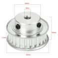 thumbnail image 5 of Uxcell 24 Teeth 8mm Bore 5.08mm Timing Belt Pulley for 10mm Belt, 5 of 5
