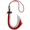 thumbnail image 6 of Endea Graduation Red/Grey Graduation Tassel with Black Date Drop, 6 of 10
