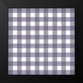 thumbnail image 2 of Prime, Marcus 15x15 Black Modern Framed Museum Art Print Titled - Gingham Pattern 1, 2 of 5