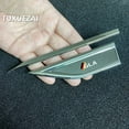 thumbnail image 4 of 1 Pair Car Metal Sticker Fender Modifications Laser Emblem Car Styling Exterior Accessories For Mercedes Benz GLA, 4 of 6