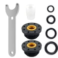 thumbnail image 1 of Front Mount Hydraulic Steering Cylinder Seal Kit Compatible with HC5340 HC5341 HC5342 HC5343 Cylinders Durable Metal Hydraulic Cylinder Seal Set with Pin Wrench O Rings for Boat, 1 of 6