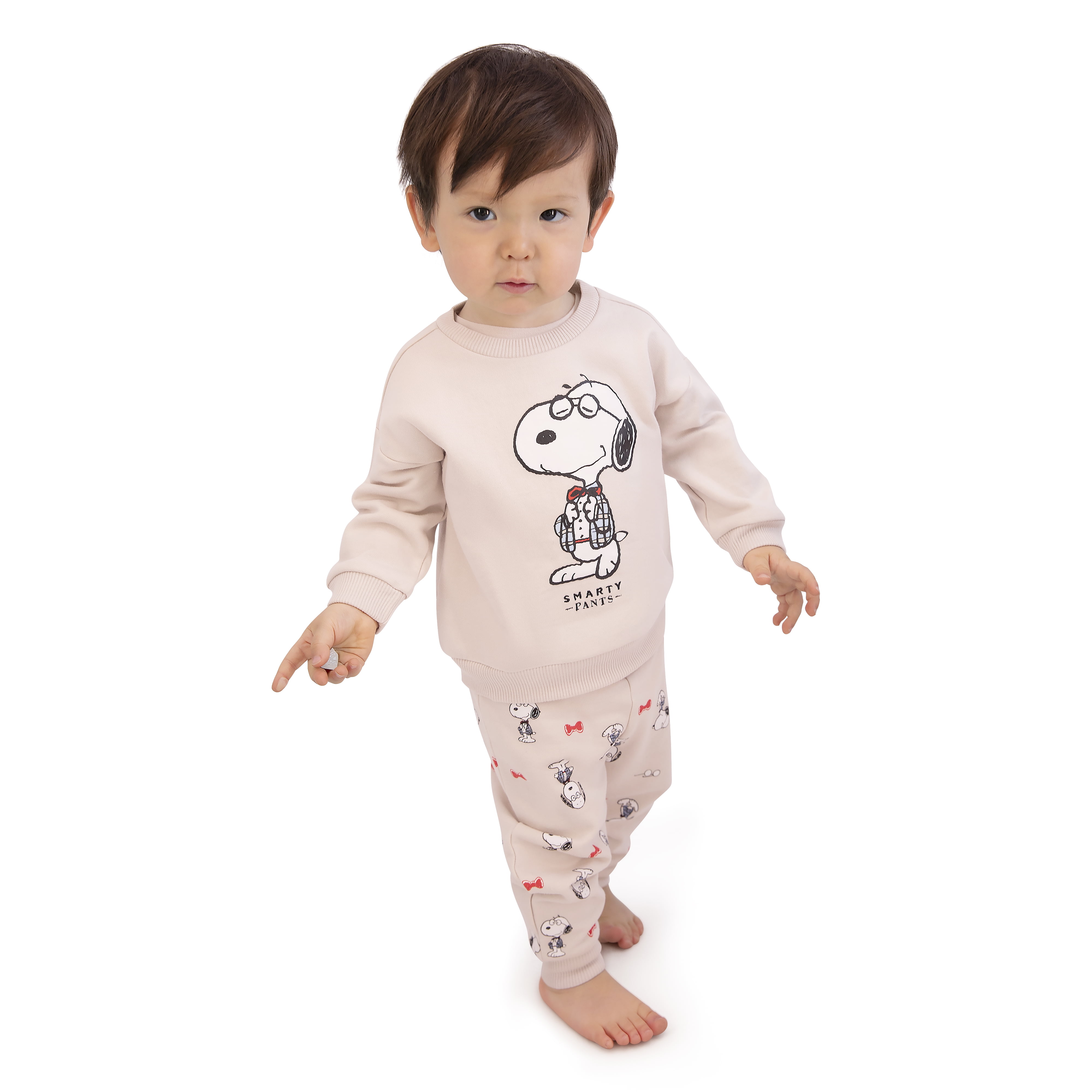Baby Boy Snoopy Jogger, 3-Pack, Sizes 0-24 Months