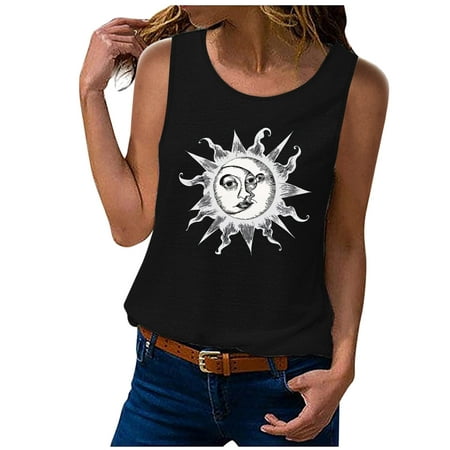 

CYMMPU Women Clothing Tunic Tees Flowy Tops Summer Blouses Going Out Shirt Corset Tops Sleeveless Tops Tube Tops One Shoulder Tops Black
