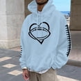 thumbnail image 2 of toraway Hoodies pour Hommes, Sweat à Capuche Original pour Fans de Football, Vintage, Rétro, TG, 2 of 4
