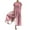 Pink jumpsuits for women, variant on clear 50% off Usmixi Jumpsuits for Women Casual High Waist Plus Size Lightweight Cotton Linen Loose Baggy Wide Leg Long Jumpsuits Overalls Summer Formal Solid V-Neck Short Sleeve Maxi Rompers Pink xxl