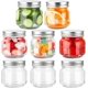 thumbnail image 1 of Juego de 8 Botes Herméticos para Cocina, Tarros Mason de 8.oz, Frascos de Vidrio con Tapa, Tarro de Vidrio para Especias, Mermelada, Miel, Gelatina, Postres DIY, 1 of 4