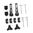 thumbnail image 3 of Accesorios para cubiertas de caja de camioneta: kit de montaje de repuesto profesional con cierre seguro y versátil; juego de sujetadores para tapa de 2 piezas, 3 of 8