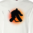 thumbnail image 4 of Inktastic Ice Hockey Goalie Sports Long Sleeve T-Shirt, 4 of 5