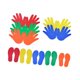 thumbnail image 1 of Marcadores de alfombras Niños Mats de equilibrio táctil Desarrollo sensorial educativo no 5 par y 5 par, 1 of 8