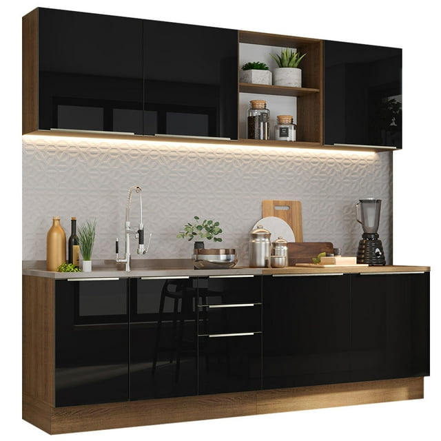 Cocina Integral Completa Modular Madesa Lux 240cm MN 05