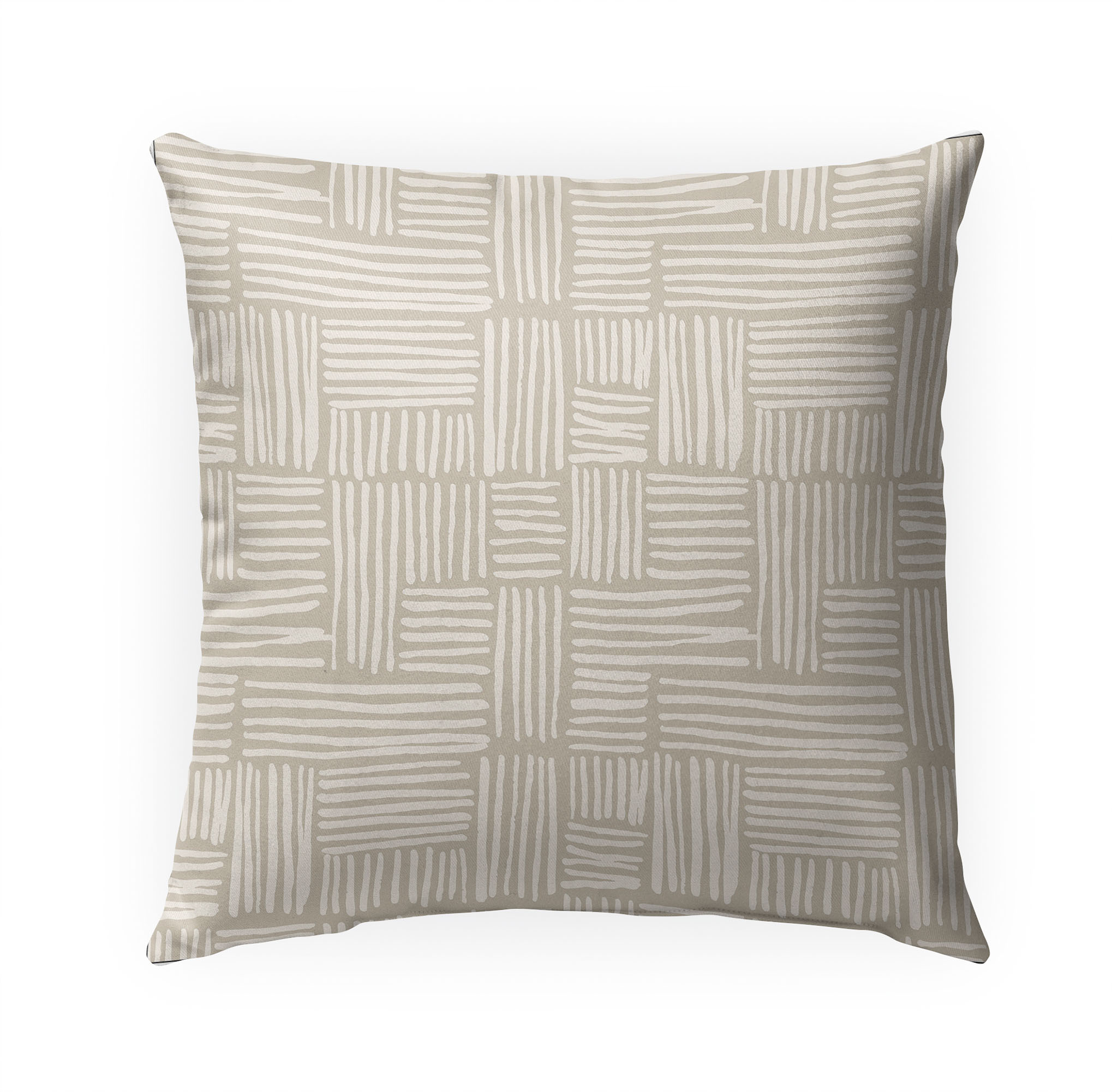 Rails Beige Outdoor Pillow by Kavka Designs - image 1 of 5