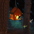 thumbnail image 6 of VALSEEL Decorative Lights DIY Dox House Bird House Bird House Bird Box Bird Box Wooden Box, 6 of 9