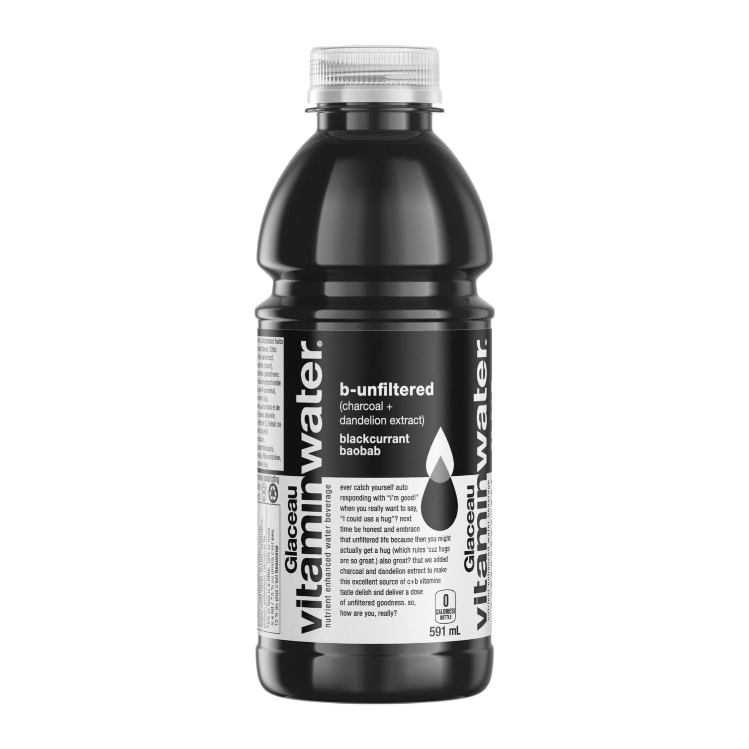 Glaceau Vitaminwater b-sans filtre Bouteille, 591 mL 591 ml