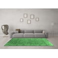 thumbnail image 3 of Ahgly Company Indoor Rectangle Oriental Emerald Green Industrial Area Rugs, 7' x 9', 3 of 4