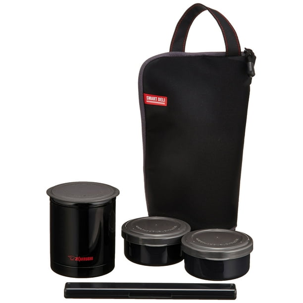 Zojirushi (ZOJIRUSHI) stainless Hood jar Keep warm lunch box chopsticks & lunch bag With