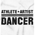 thumbnail image 2 of Athlete Artist Dancer Dancing Life Men's Graphic T Shirt Tees Brisco Brands S, 2 of 4