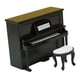 thumbnail image 5 of Modelo de piano para casa de muñecas, juguete educativo, jardín de hadas, instrumento musical para casa de muñecas. Negro, 5 of 9