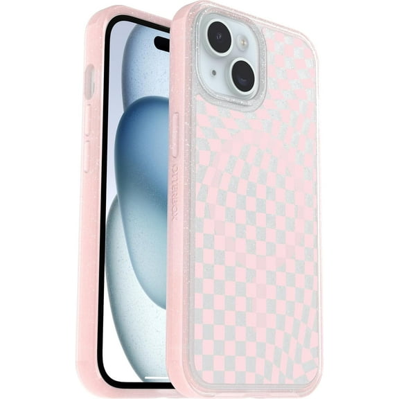 OtterBox Symmetry Series Case With MagSafe for iPhone 15, iPhone 14, and iPhone 13, Checkmate