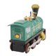 thumbnail image 3 of Tinplate Mechanical Locomotive, Vintage Retro Wind-up Craft Toy, for Collection, Gift, Party, Birthday, 3 of 4