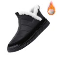 thumbnail image 2 of NOKIO Men'S Fleece-Lined Winter High-Top Boots Men'S Snow Boots Men'S High Top Snow Boots Fashion Casual Trainers Breathable Flat Casual Shoes Winter Padded Warm Men'S Boots Men'S Cotton Winter Boots, 2 of 5