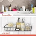 thumbnail image 4 of Spectrum Plateau/panier de Rangement Mural Vintage, Gris Industriel, 5 Onces, 4 of 6
