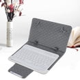 thumbnail image 4 of Funda protectora universal de cuero PU para tableta, portátil y teléfono inteligente (blanco, 7 pulgadas), 4 of 10