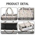 thumbnail image 4 of Large Capacity Tote Bag,Vintage Ghost Halloween Pattern Handbag Fashion Luxury Tote Bag,15.7"x13"x 5.1" Inches,Laptop Compatible, 4 of 6