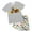 Grey, variant on Kids Clothes Boys Toddler Summer Truck Print Sleeveless Sports 0 3 6 12 18 24 Months Shirt Tops and Shorts Set Casual Outfit 2PCS