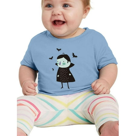 

Cute Funny Vampire And Bats T-Shirt Infant -Image by Shutterstock 12 Months