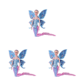thumbnail image 1 of Muñeca Sirena Nadadora Juguete Clásico Mágico para Niñas Con Mariposa, 1 of 9