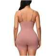 thumbnail image 4 of Timegard Bodysuit for Women Ribbed Scoop Neck Sleeveless Skinny Strech Short Rompers Workout Jumpsuit, 4 of 8