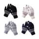 thumbnail image 3 of Sonducket Guantes de punto Chic Hand Covers Hands Wrap Warmer Ropa Accesorios Invierno Adultos Touch Screen Knit Glove White guantes y mitones Blanco Sonducket AP011252-02B, 3 of 6
