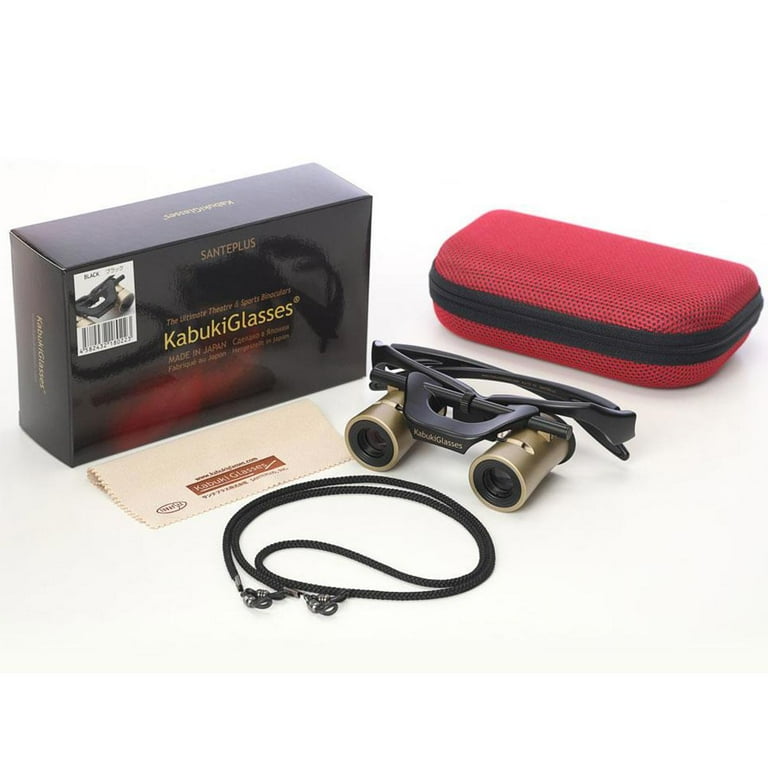 KabukiGlasses 4x13mm Theater/Opera Glasses, Black