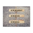 thumbnail image 2 of Inspirational Wall Art New Monday New Goal Motivational Print Ready to Hang Artwork Unframed, 2 of 7