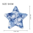 thumbnail image 3 of Star Night Light Auto On/Off Plug-in Wall Light with Light Sensor Warm White LED for Home Party Indigo Blue Tie-dye Pattern, 3 of 6