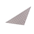 thumbnail image 3 of Greeniant Bufanda de baba para 4 estaciones, plegable, de algodón suave, elegante, reutilizable, ajustable, toalla Triangular para mascotas, para cuello Ropa para mascotas Tela escocesa gris Greeniant PT003844-03, 3 of 6