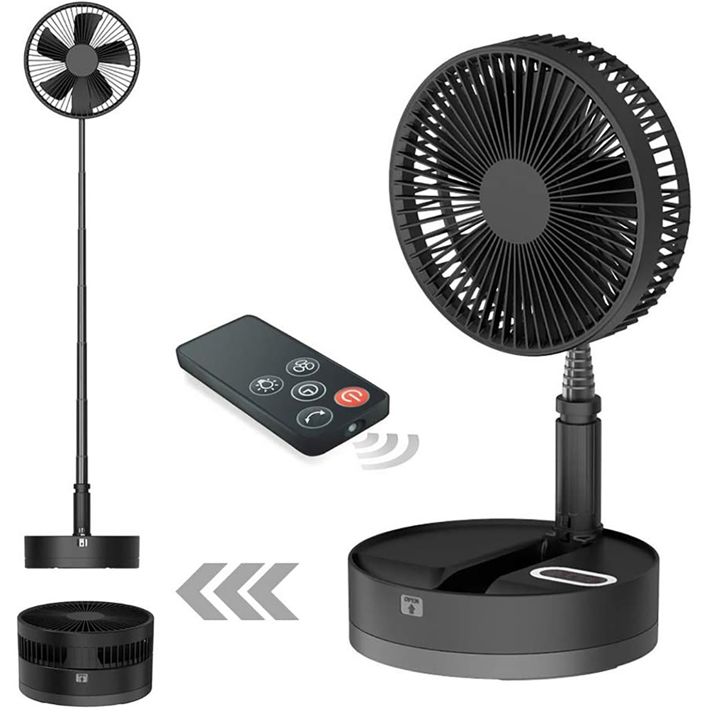 Table , Desk Fan Battery Powered Fan,Foldable , Height Adjustable Flool