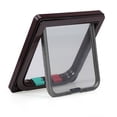 thumbnail image 4 of Cat Door Pet Entry Ferromagnetic Pet Flap Door 4 Ways Locking Automatically Close for Kitty Small Dogs, 4 of 7