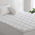 Sertapedic Superior Loft Mattress Pad, White, Queen
